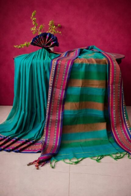 AANR05 Beautiful Narayanpet Cotton Saree
